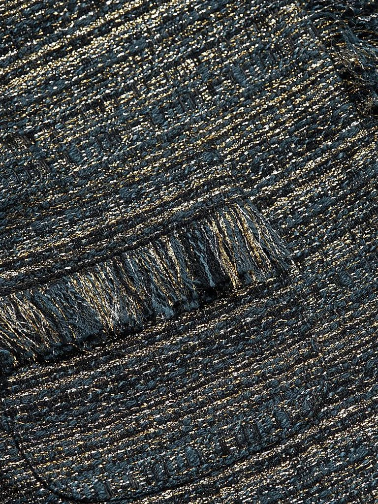 L'Agence Angelina Metallic Tweed Jacket 7