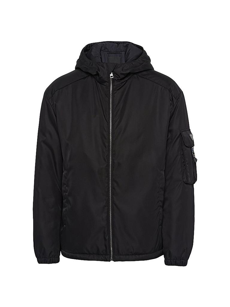 Prada Prada Triangle-Logo Zipped Coat - Jackets - Free
