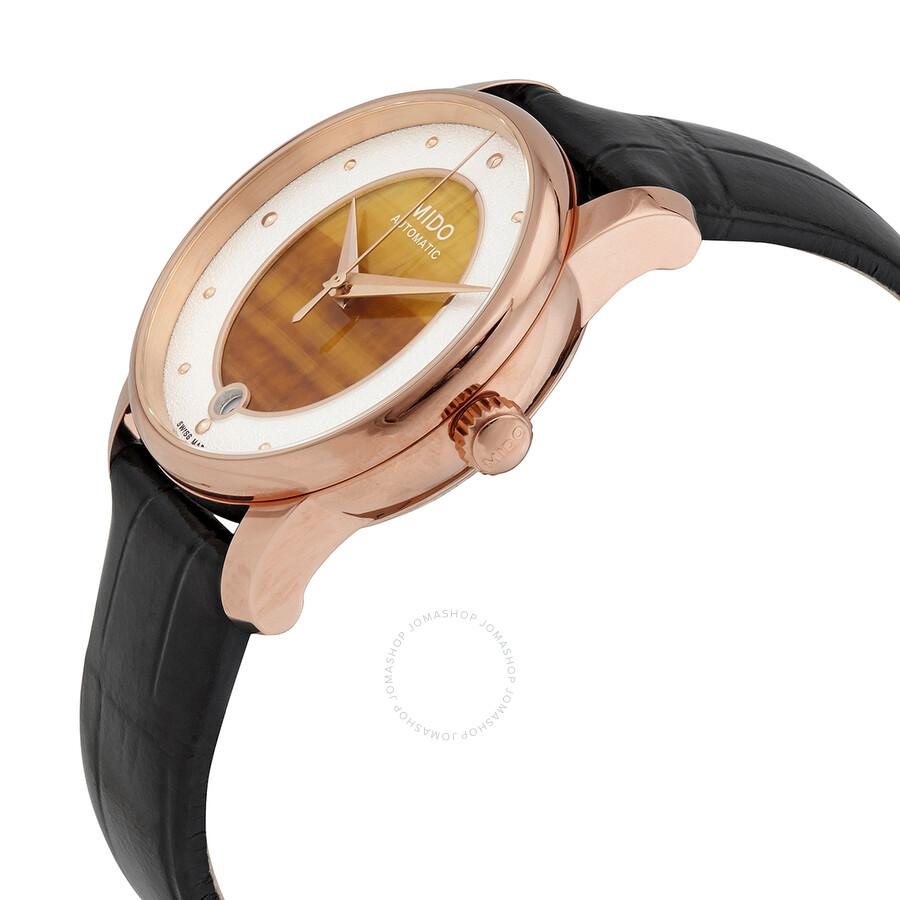 MIDO Open Box - Mido Baroncelli Wild Stone Automatic Ladies Watch M0352073647100