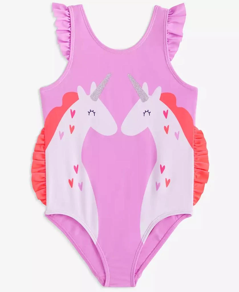 Epic Threads Toddler And Little Girls Unicorn One-Piece Swimsuit, Exclusively at Macy's 1