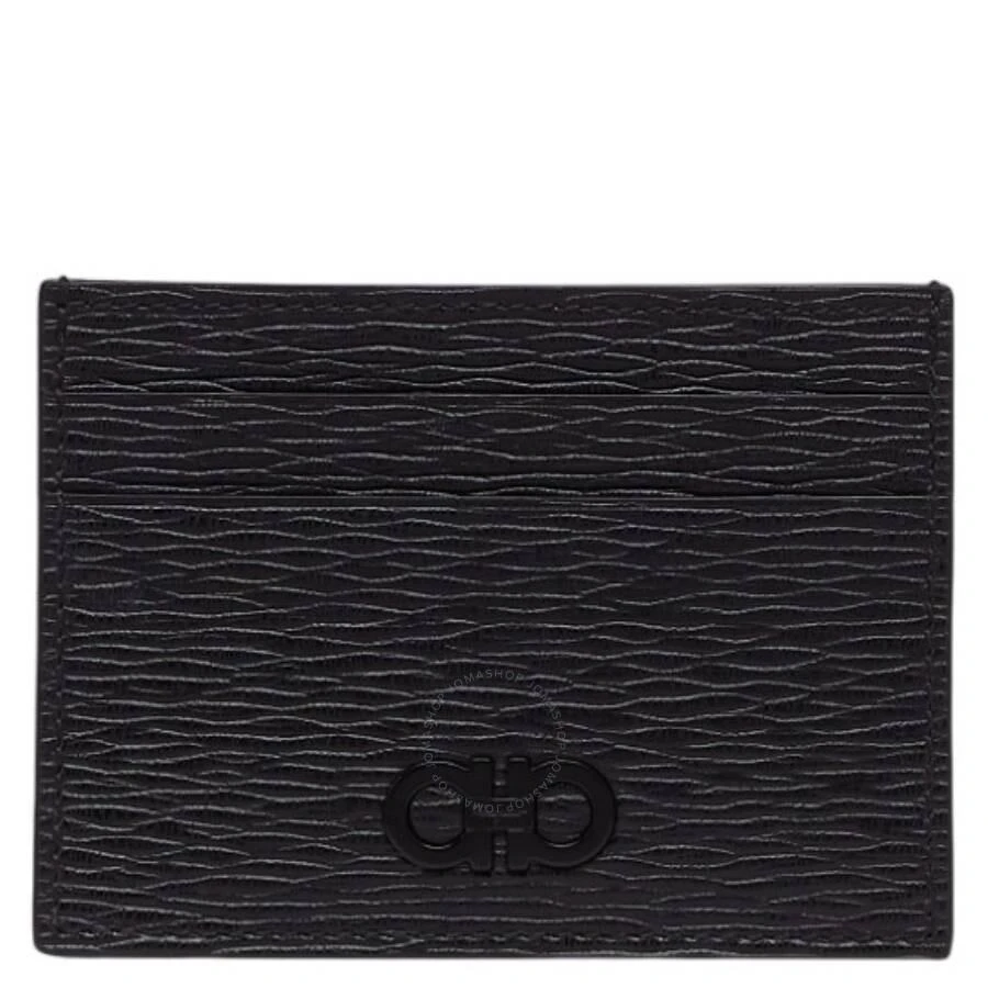 Salvatore Ferragamo Gancini Leather Credit Card Holder 1