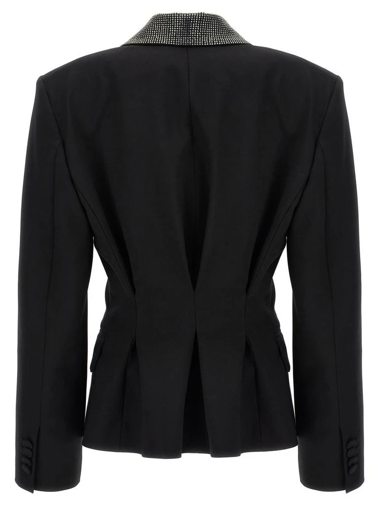 GIUSEPPE DI MORABITO Giuseppe Di Morabito Crystal Lapel Blazer 2