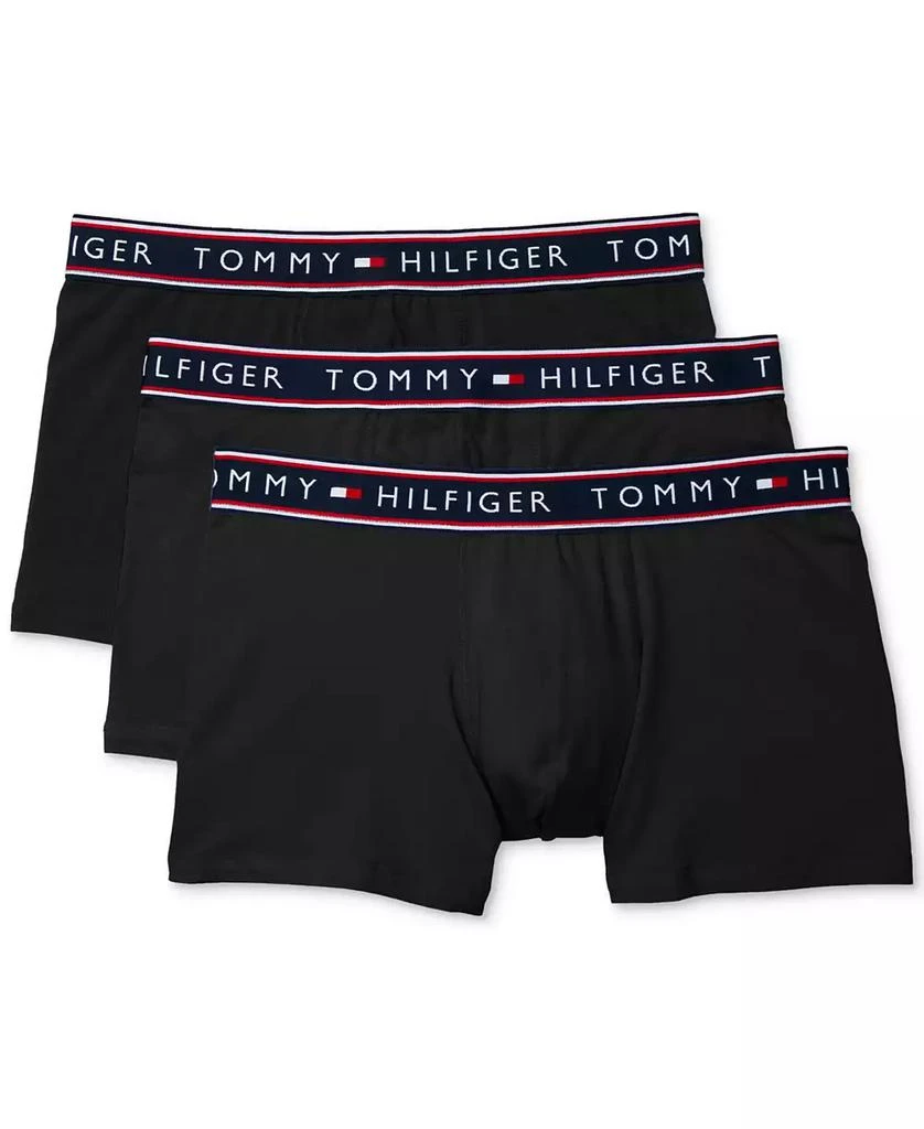 Tommy Hilfiger Men's 3-Pack Moisture Wicking Cotton Stretch Trunks 1