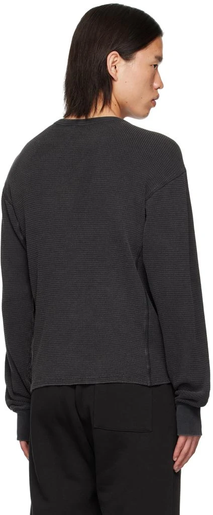 Entire Studios Black Thermal Long Sleeve T-Shirt 3