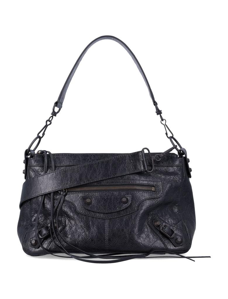 Balenciaga Men's Le Cagole Men XS Flap Bag With Piercing