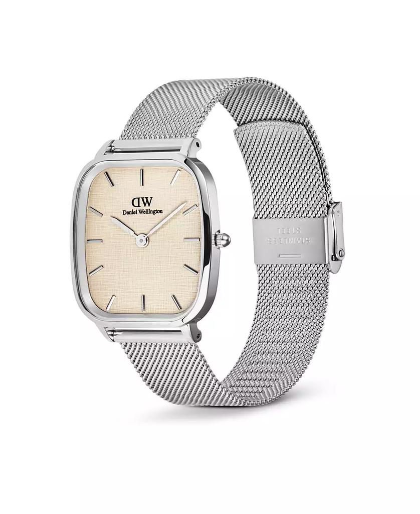 Daniel Wellington Men's Analog Silver Tone Stainless-Steel Watch, 32mm