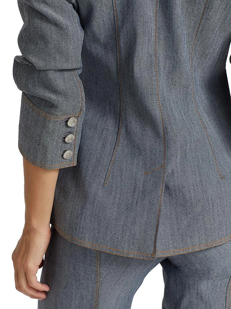 Cinq à Sept Louisa Gathered Sleeve Jacket 6