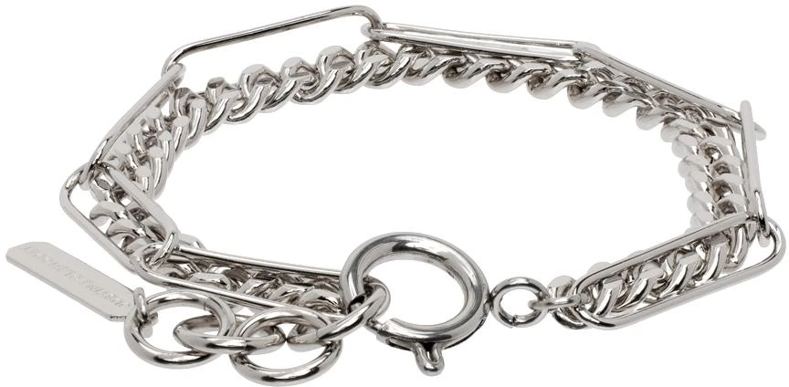 Justine Clenquet Silver Nico Bracelet 2