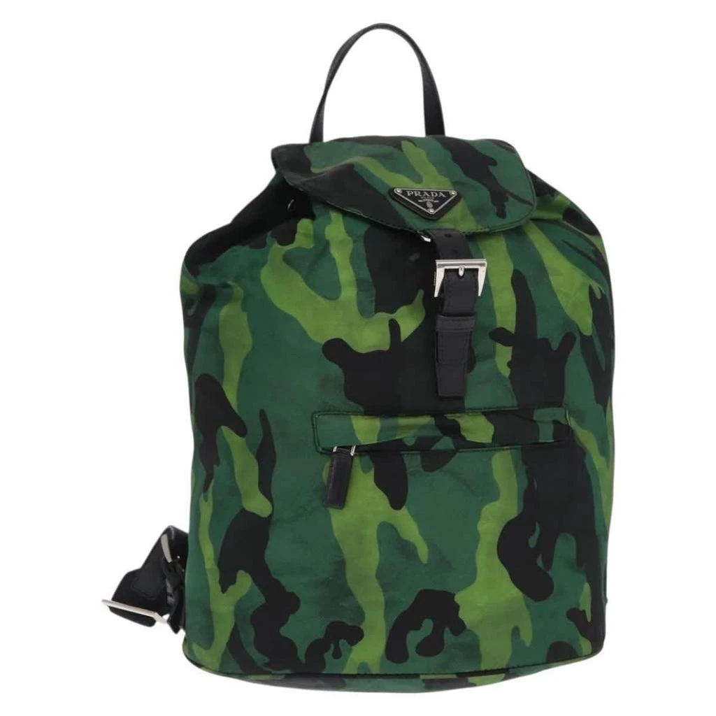 Prada Camouflage Backpack Tessuto Nylon Backpack Bag (Pre-Owned)