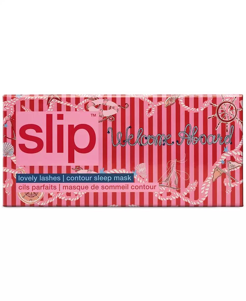 Slip Pure Silk Contour Sleep Mask - Welcome Aboard 1