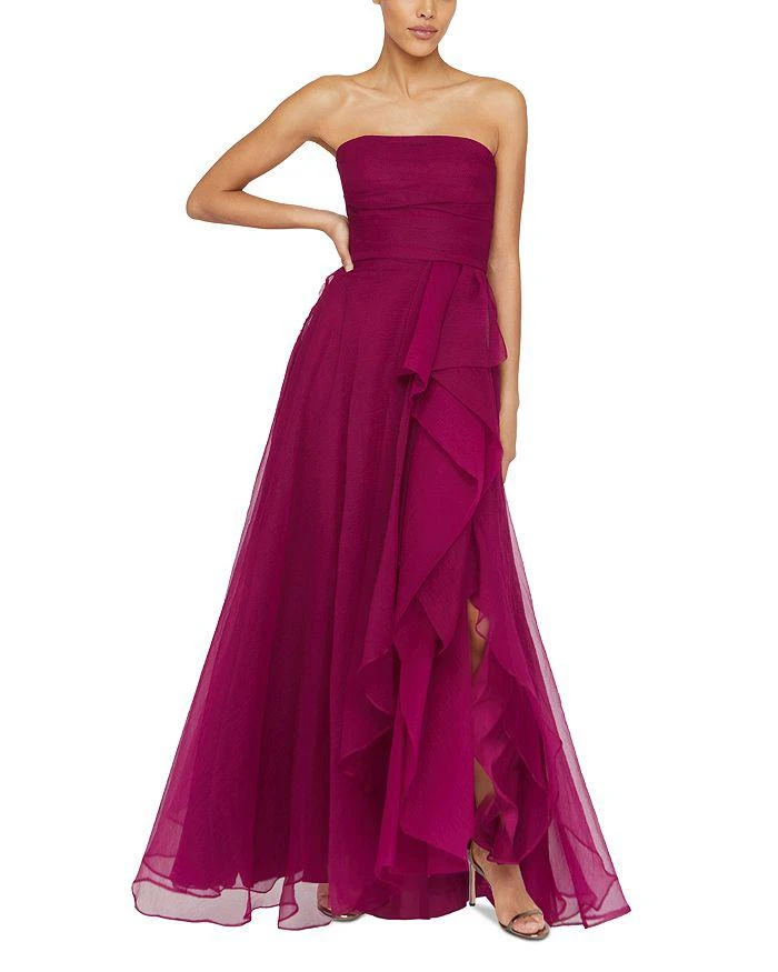 Theia Teresa Draped Gown 1