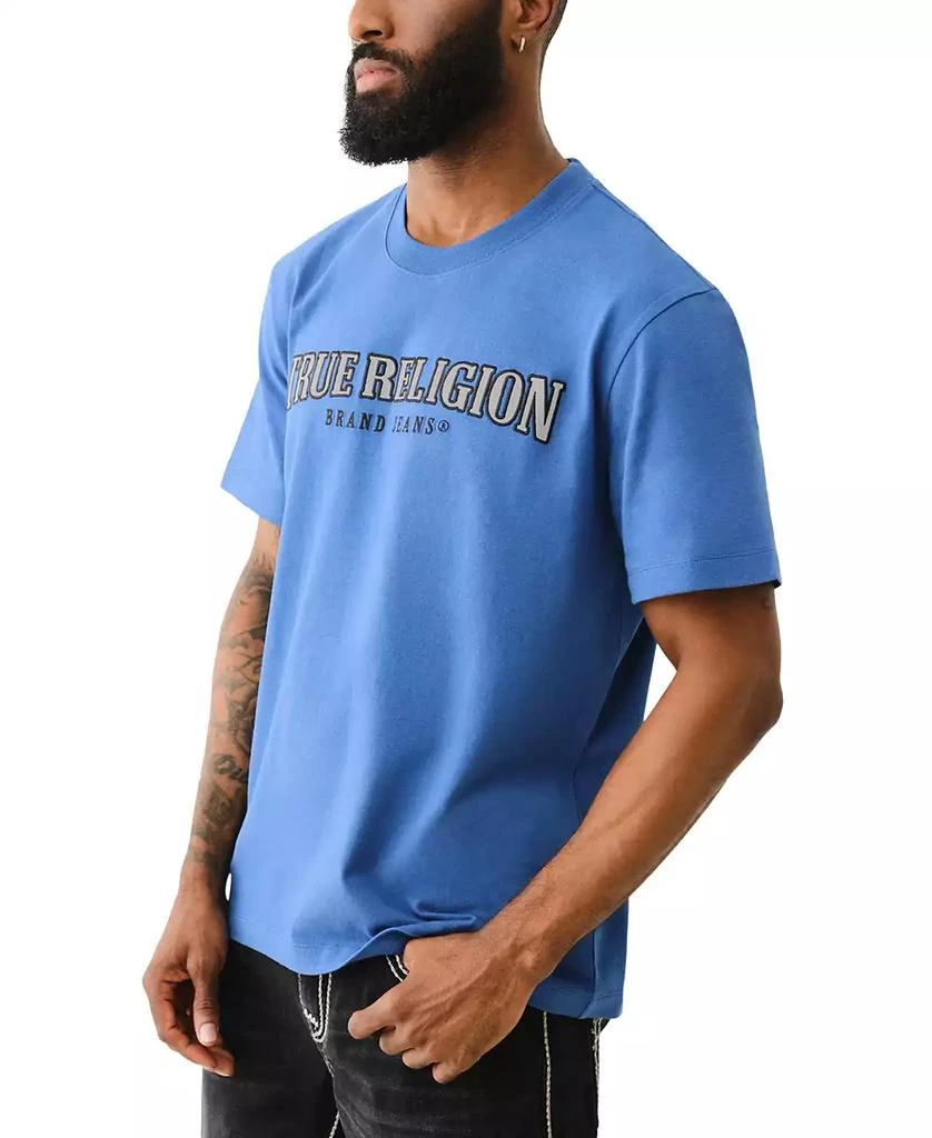True Religion Men's Cotton Reflect Arch Logo T-Shirt 1