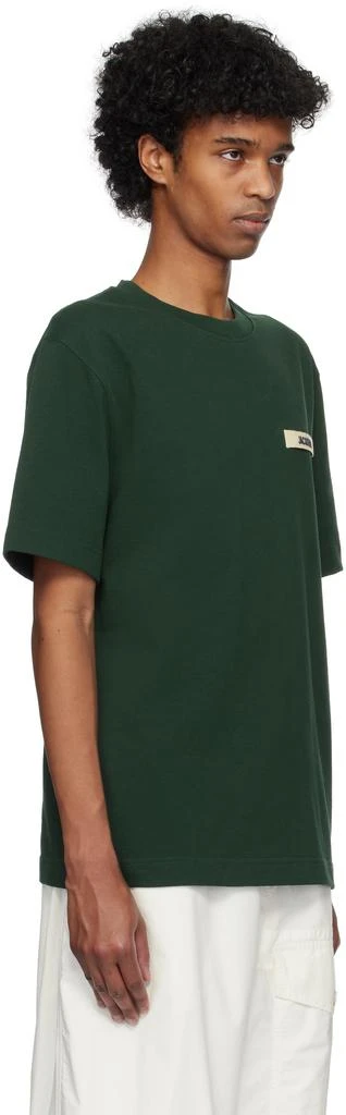 Jacquemus Green 'The Gros Grain' T-shirt 2