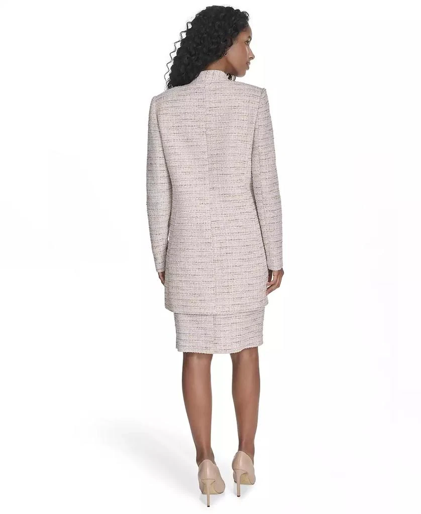 Calvin Klein Petite Tweed Open-Front Topper Jacket 2