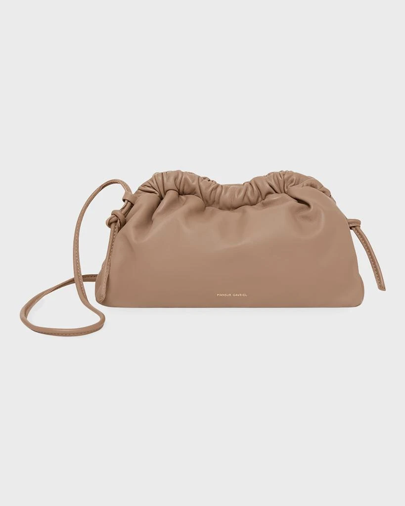 Mansur Gavriel Mini Lambskin Cloud Clutch Bag 1