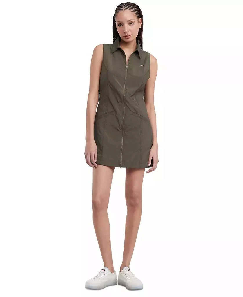 Tommy Jeans Women's Ripstop Sleeveless Cargo Dress 1