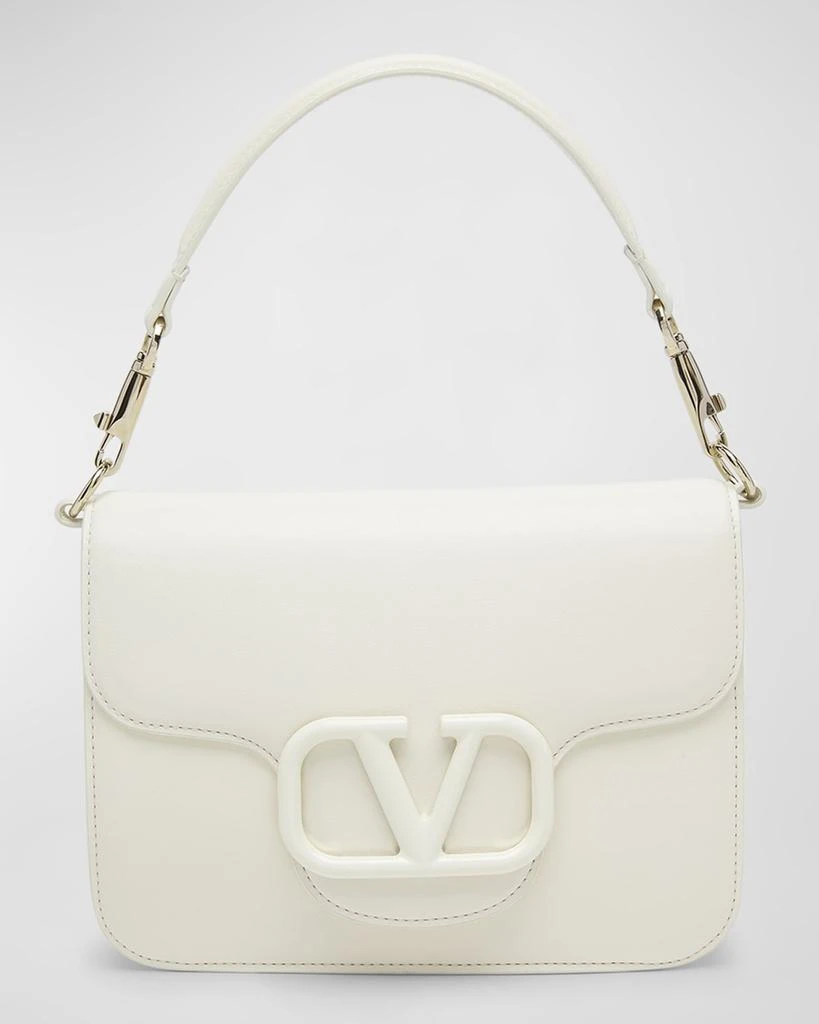 Valentino Loco VLOGO Flap Leather Shoulder Bag 1