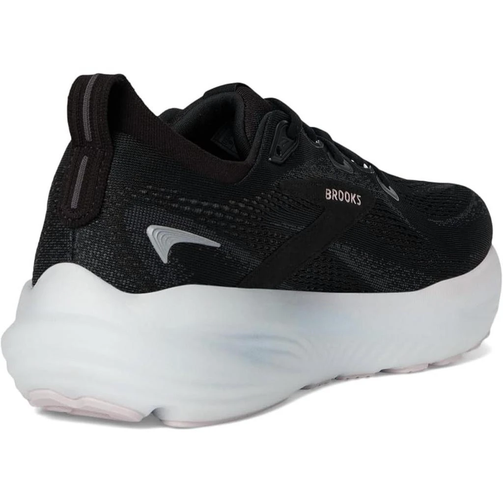 Brooks Women
s Glycerin 22 Running Shoes In Black/orchid Ice/white 4