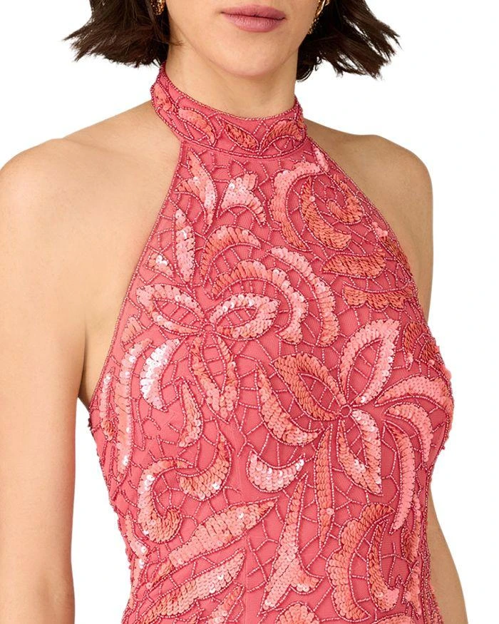 Aidan Mattox Beaded Dress 4
