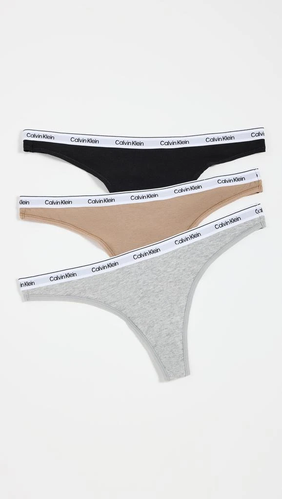 Calvin Klein Thong 3 Pack 1