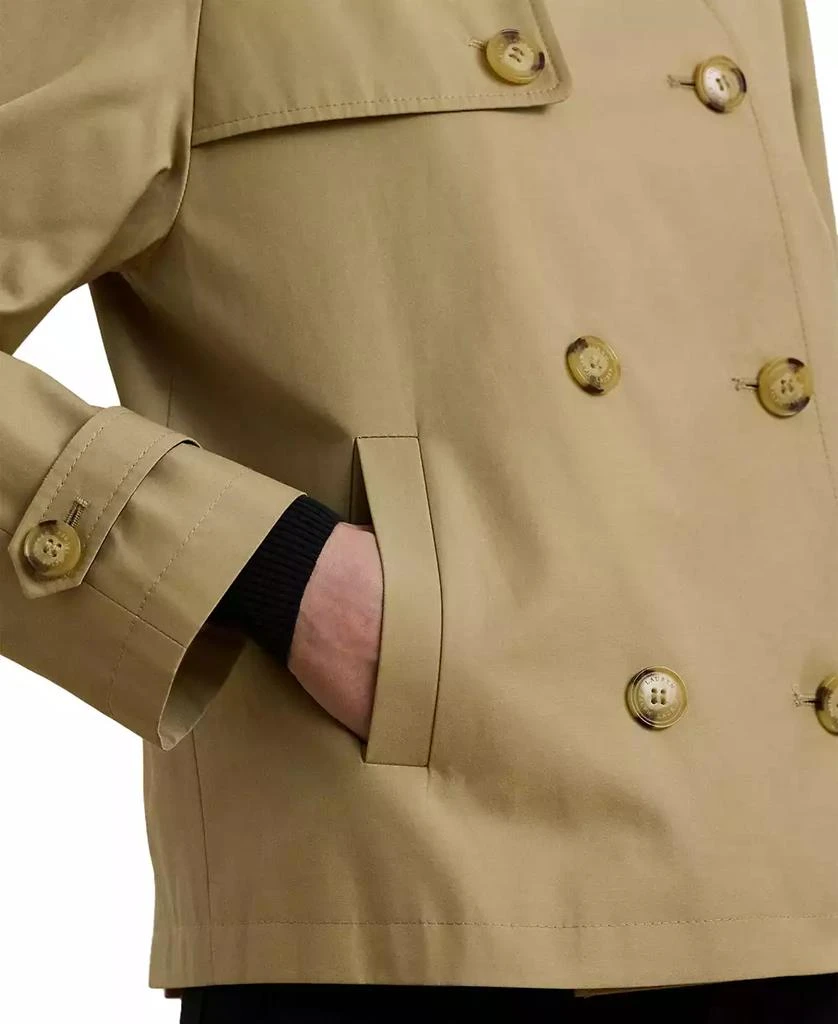 Ralph Lauren Women's Short Double-Breasted Trench Coat 5