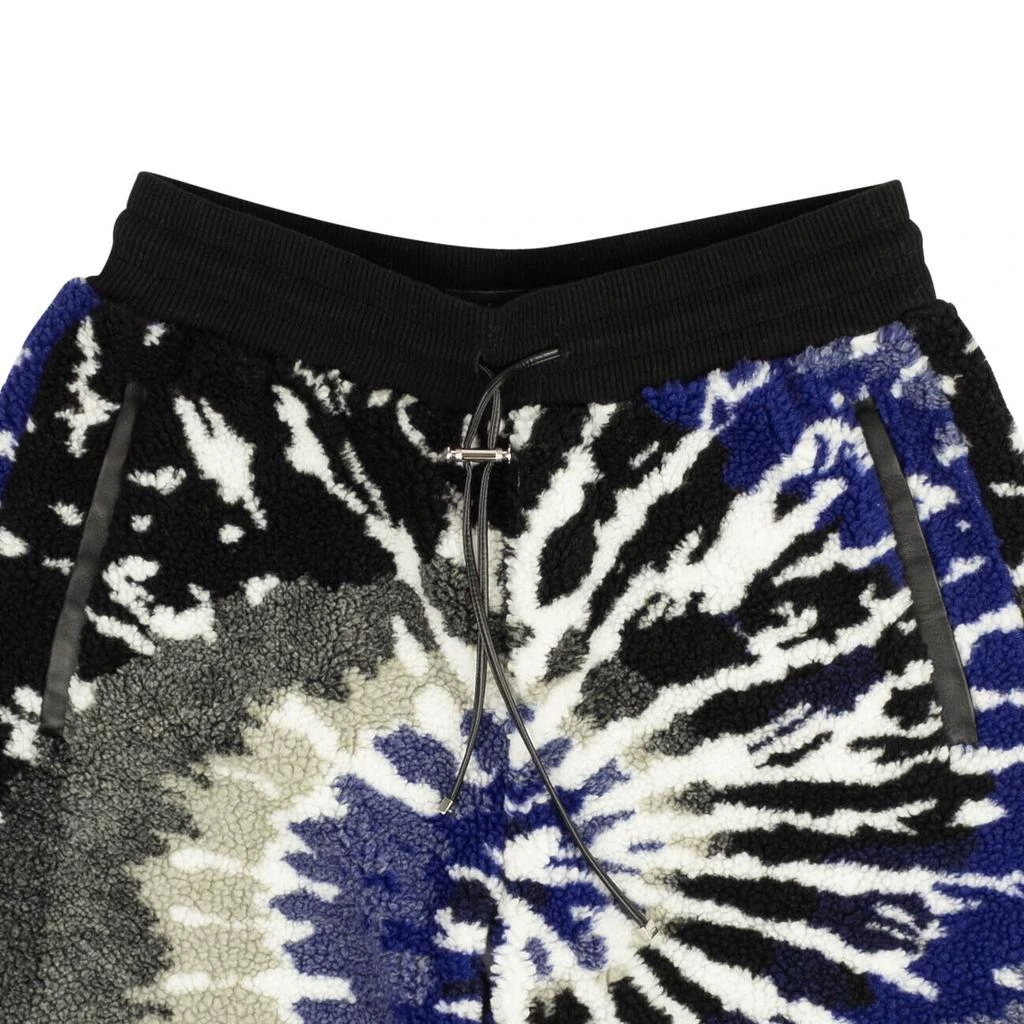 AMIRI Amiri Tie Dye Polar Fleece Shorts - Blue/Black 3