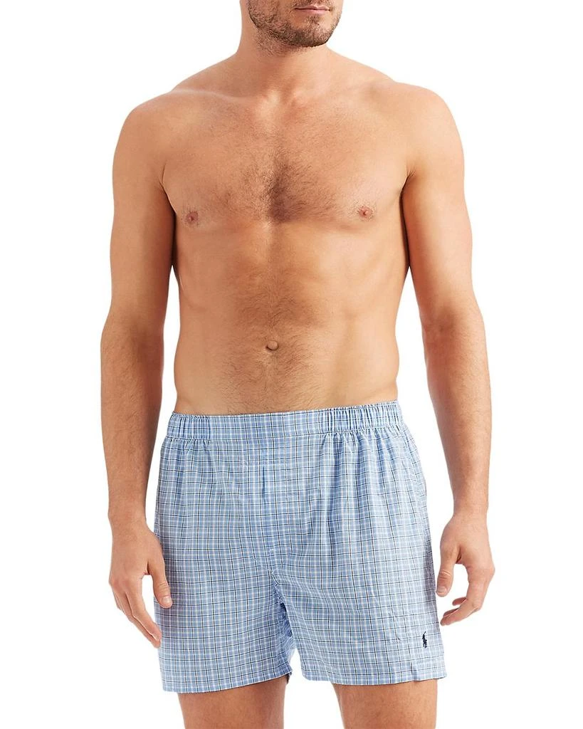 Ralph Lauren Woven Boxers, Pack of 5 7