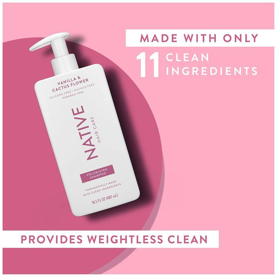 Native Sulfate-Free Shampoo Vanilla & Cactus Flower 5
