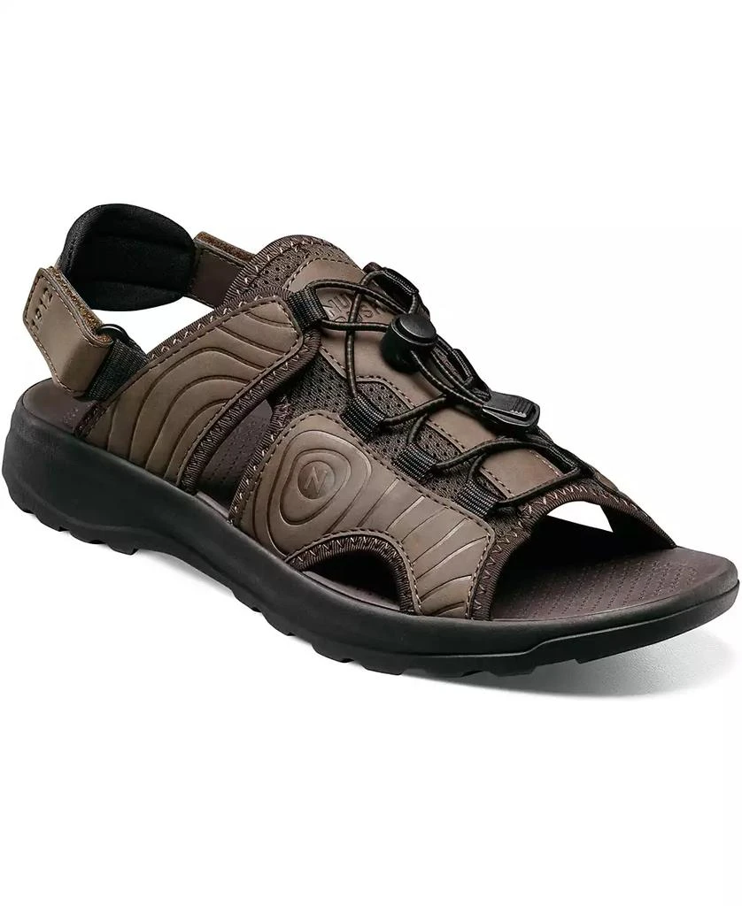 Nunn Bush Men's Huck Bungee Slide Sandals 1