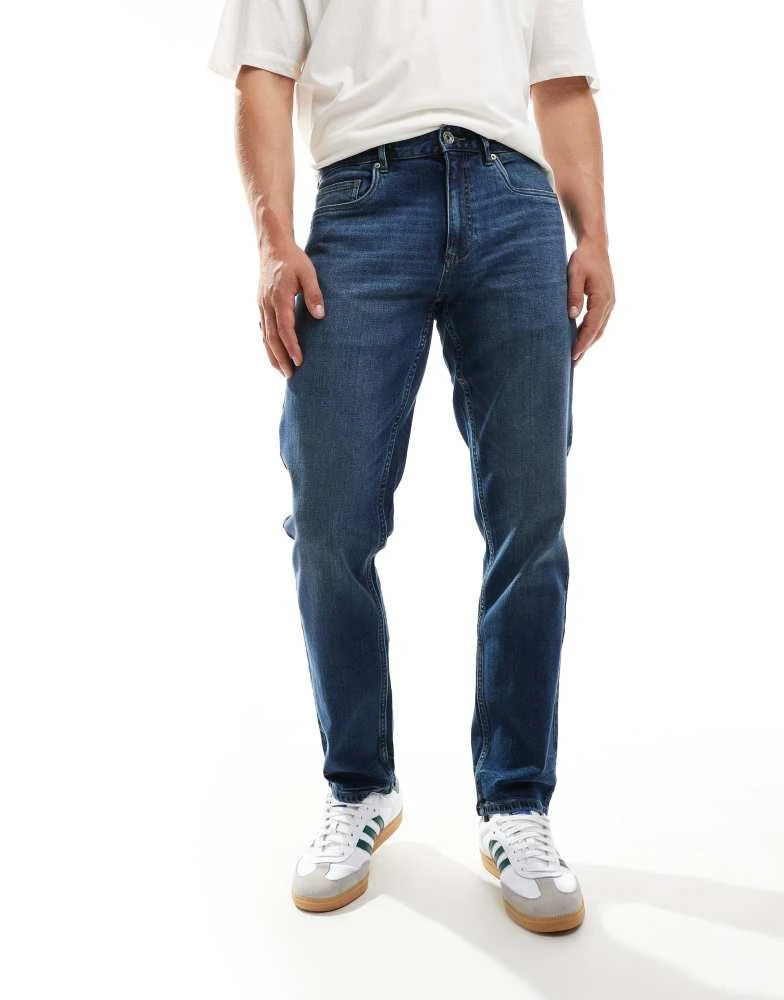 Farah Farah Elm slim jeans in denim wash 1