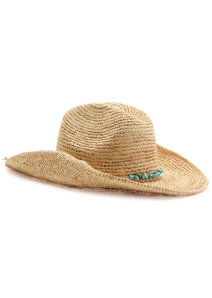 MELISSA ODABASH Elle raffia cowboy hat 1