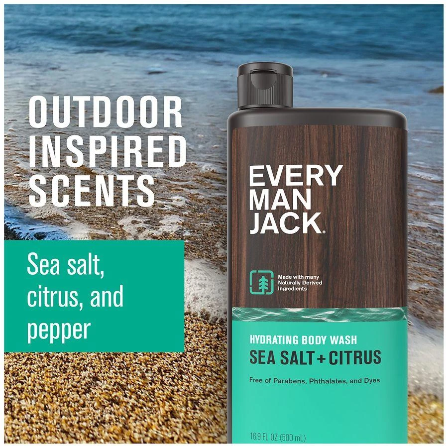 Every Man Jack Body Wash Sea Salt + Citrus 8