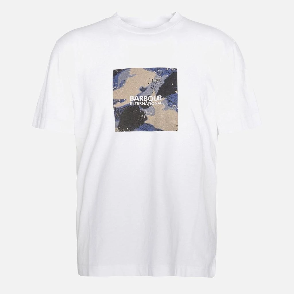 Barbour Barbour International Graphic Print Cotton-Jersey T-Shirt 4