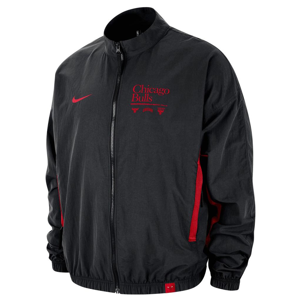 NIKE Nike Bulls Courtside Vintage Warmup Full-Zip Jacket - Men's