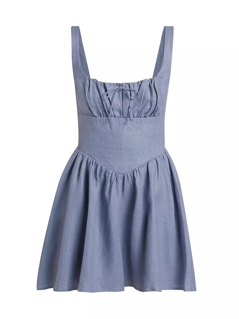 Reformation Daria Linen Minidress 1