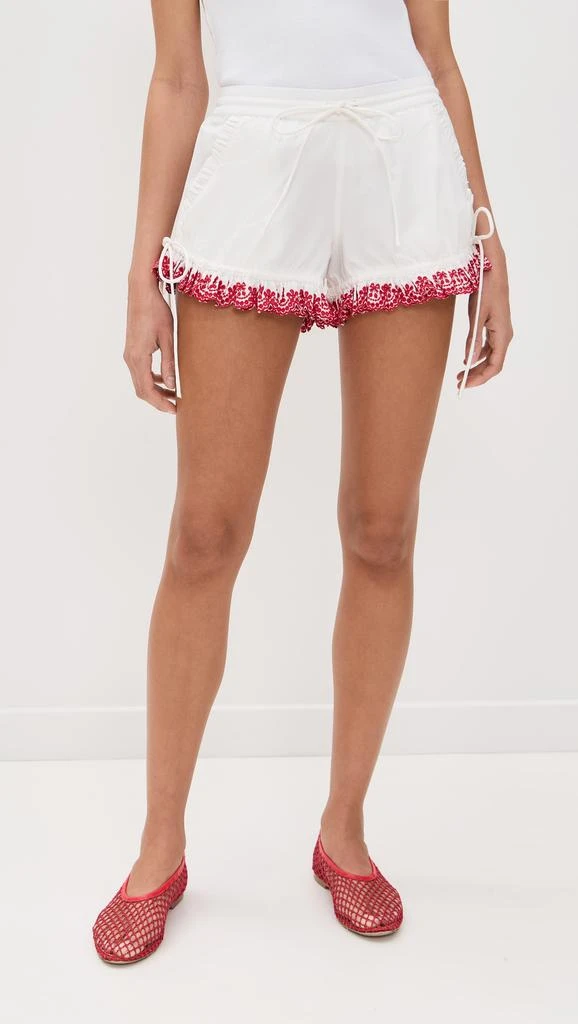 Damson Madder Jenna Bloomer Cherries Shorts 1