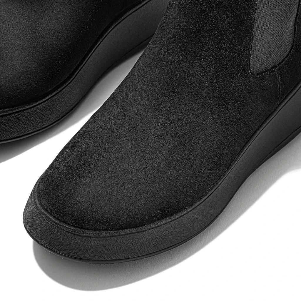 FitFlop F-Mode Suede Flatform Chelsea Boots 4