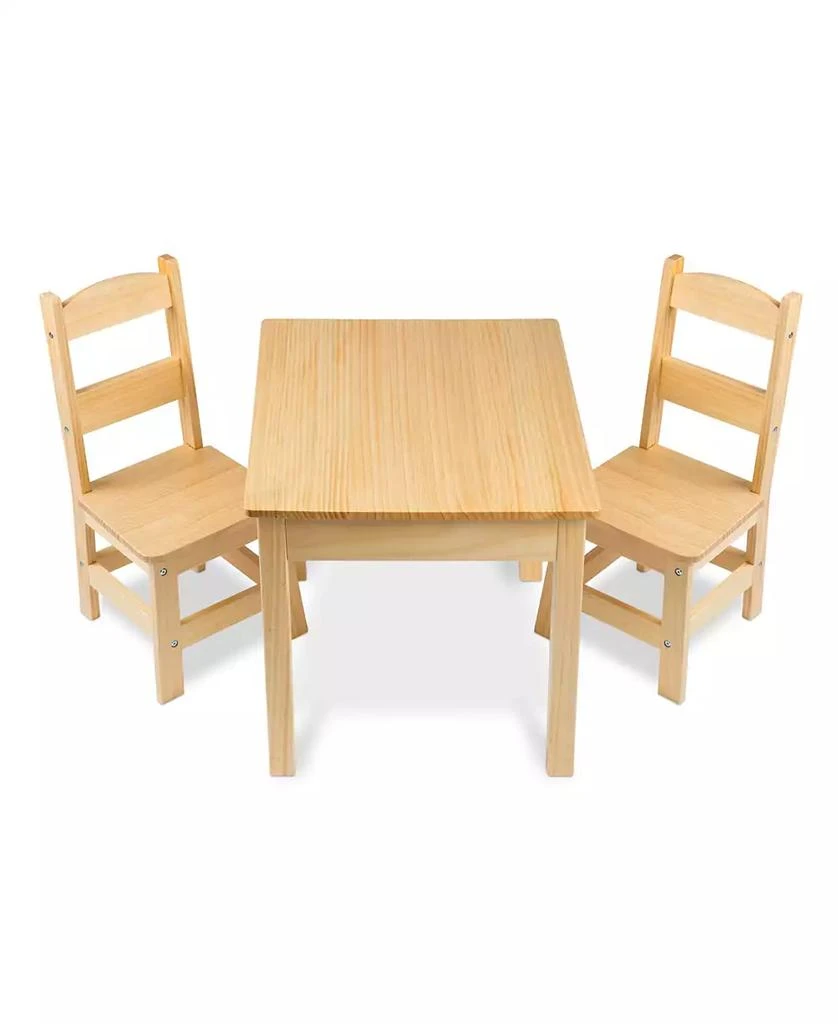 Melissa & Doug Wooden Table & Chairs Set 1
