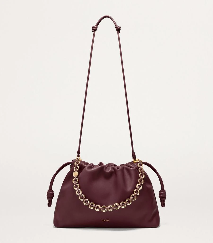 Loewe Large Leather Flamenco Purse 8