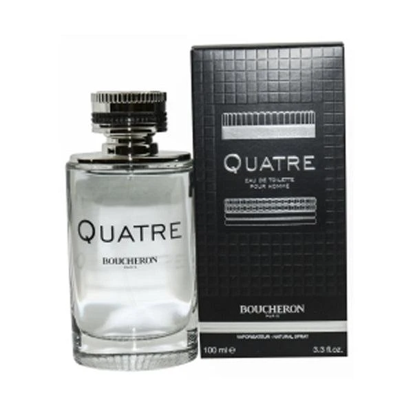 Boucheron Quatre for Men Eau de Toilette Spray 3.4 oz 1