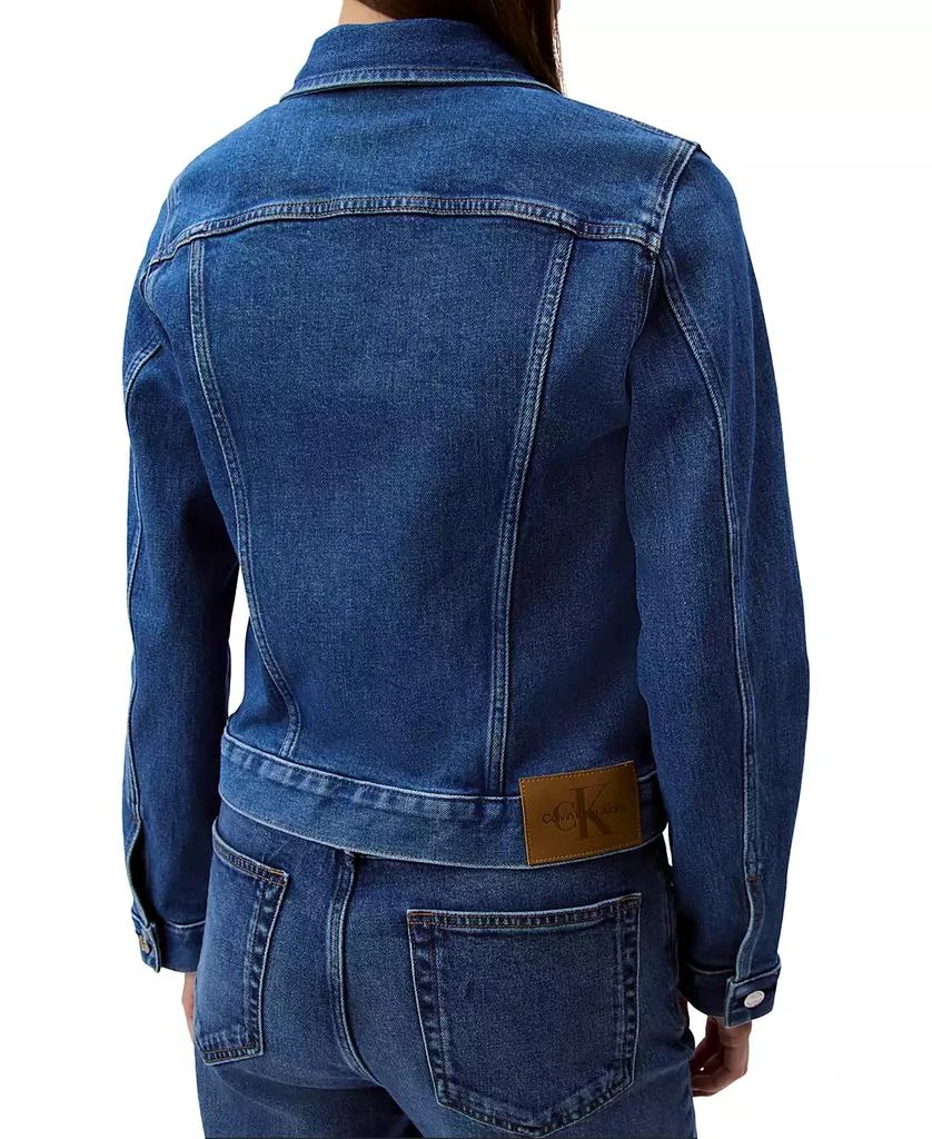 Calvin Klein Women's Classic Denim Trucker Jacket 5