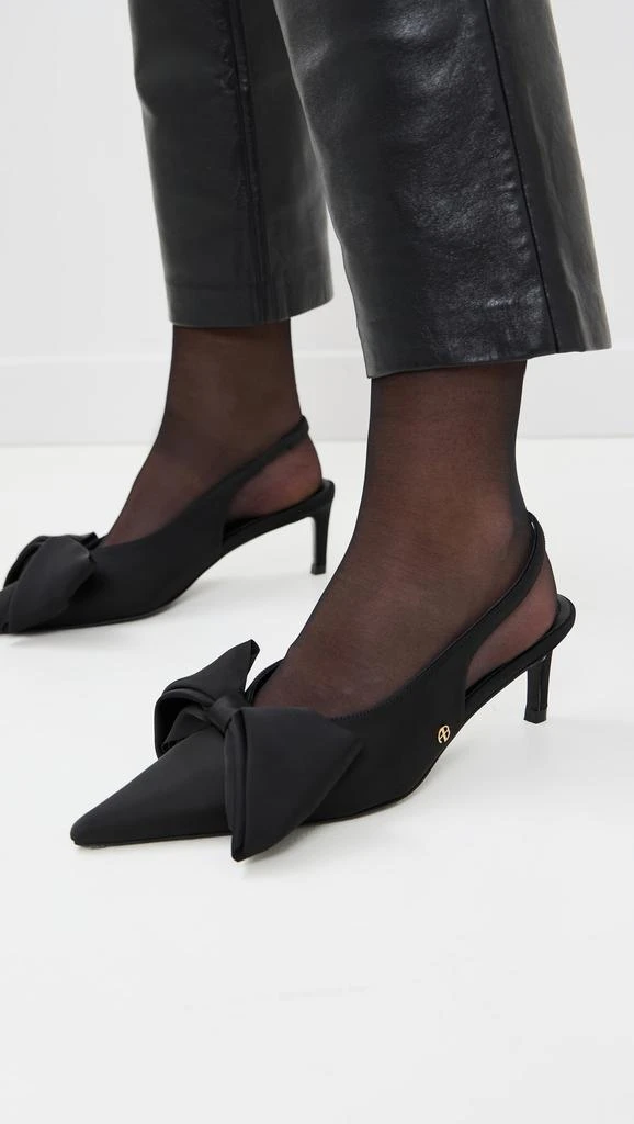 ANINE BING Nina Heels With Bow Heels 2
