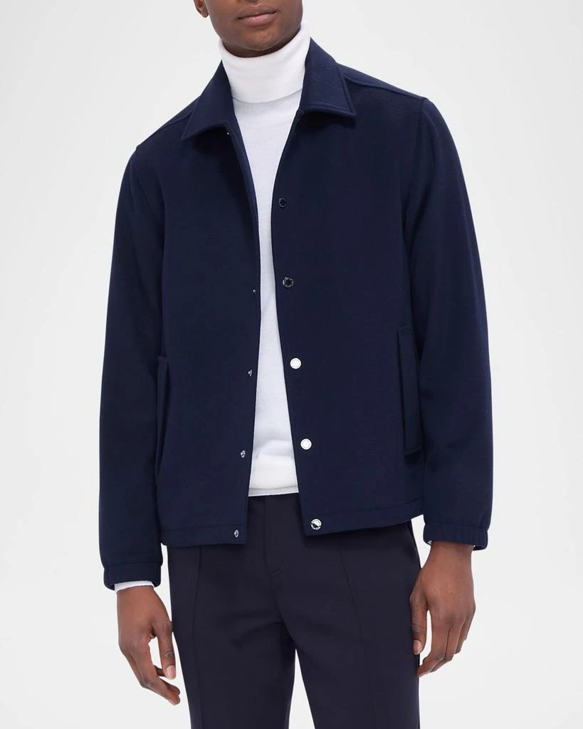 BUGATCHI Men's Button-Front Field Jacket 4