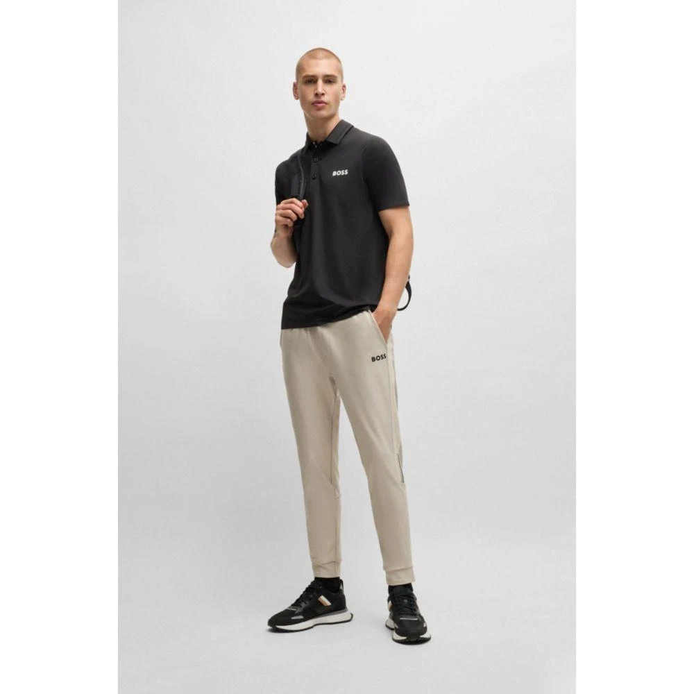 Hugo Boss x Matteo Berrettini slim-fit polo shirt with UV protection 2
