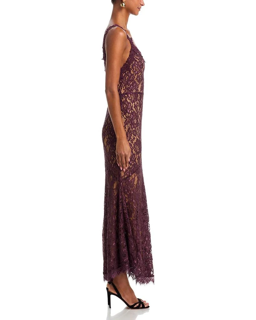 chinese dress ladies Venus Tank Dress - Noir Black Lace Midi Dress main image 0