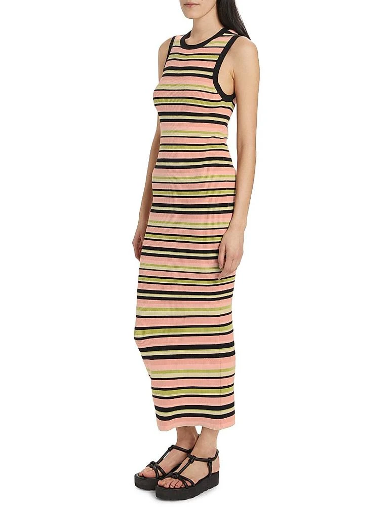ATM Anthony Thomas Melillo Striped Knit Maxi Dress 4