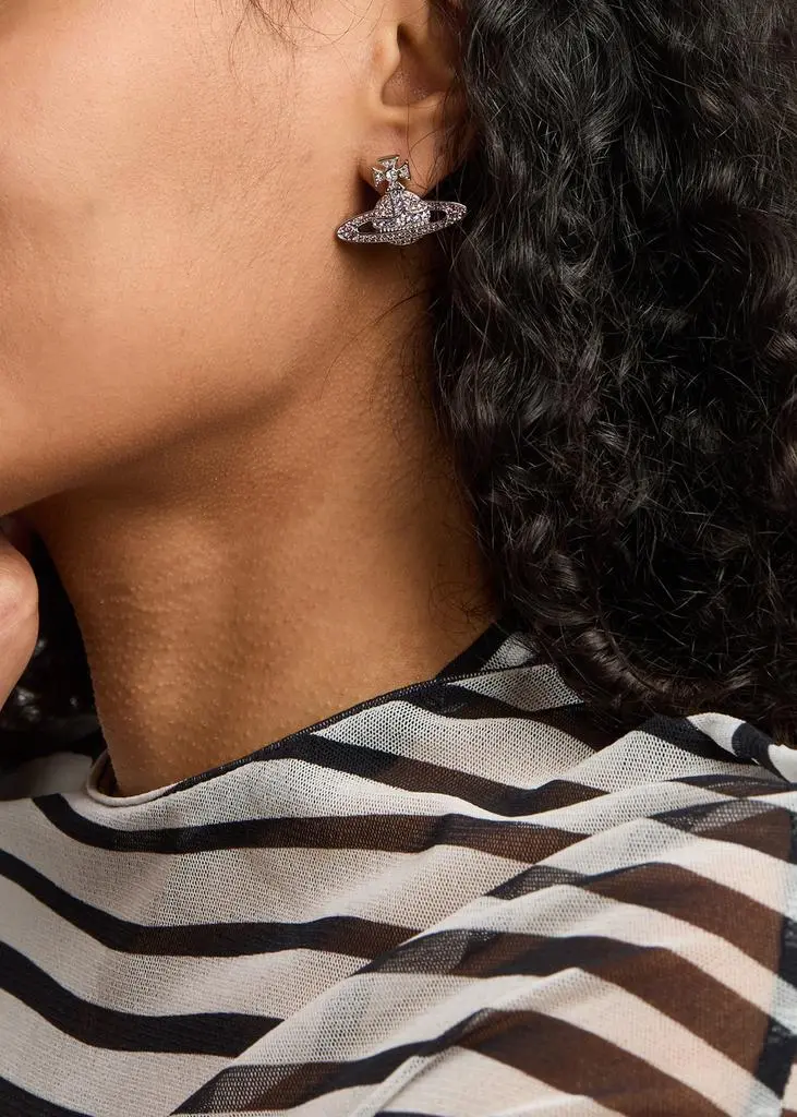 Vivienne Westwood Kika orb-embellished stud earrings 2