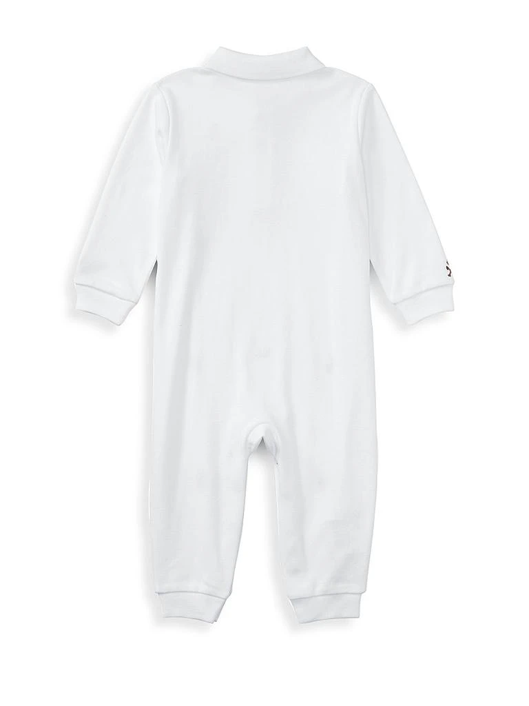 Ralph Lauren Baby Boy's Embroidered Cotton Coverall 2