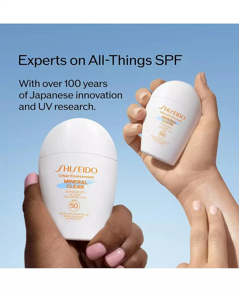 Shiseido Urban Environment Mineral Clear Sunscreen SPF 50 10