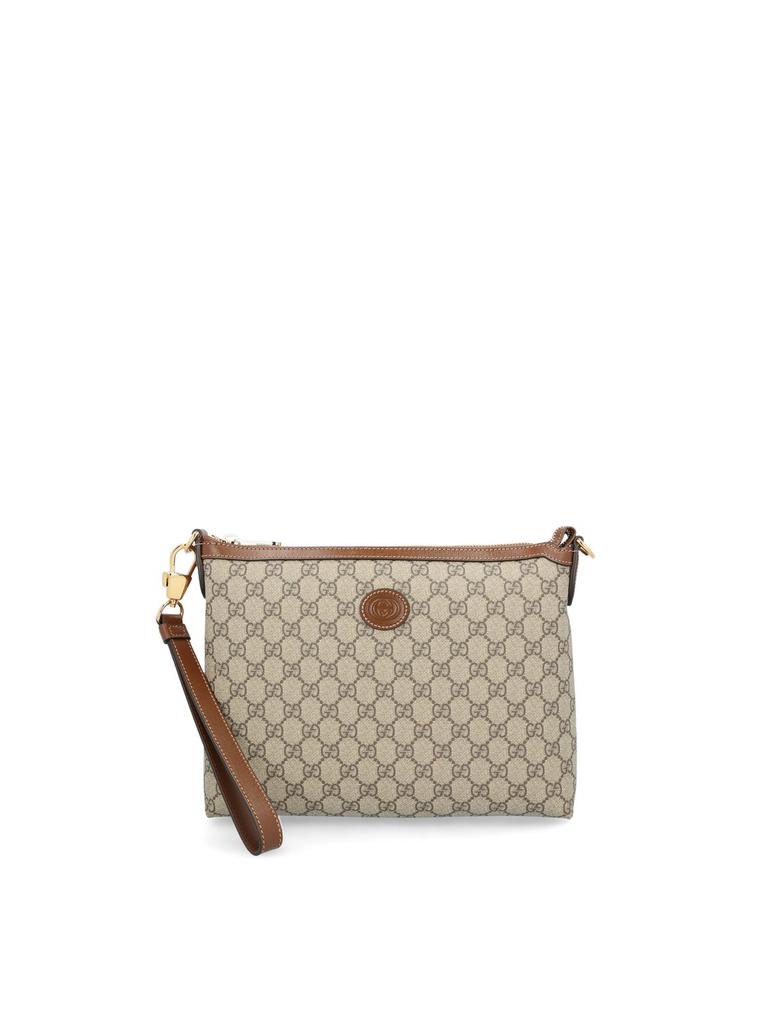 GUCCI GG EMBLEM LEATHER SHOULDER BAG 関税送料込 GG Emblem medium shoulder bag in black GG leather | GUCCI® US
